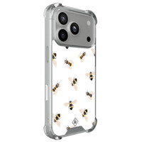 Casimoda iPhone 17 Pro shockproof hoesje - Bee happy