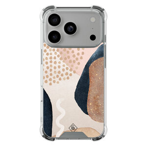 Casimoda iPhone 17 Pro shockproof hoesje - Abstract dots