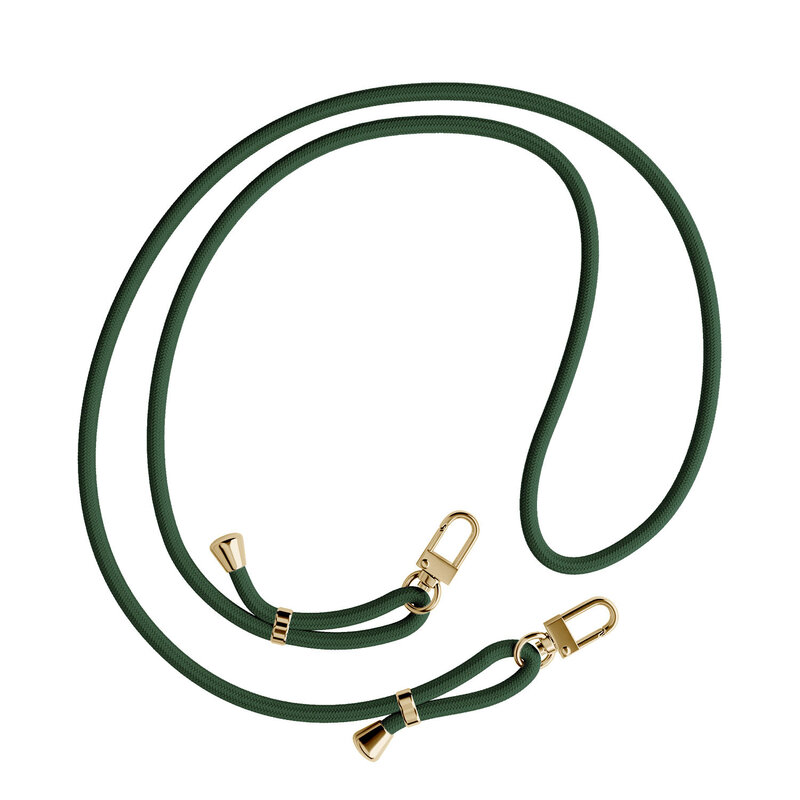 Casimoda iPhone 17 Pro Max hoesje met groen koord - Orange garden