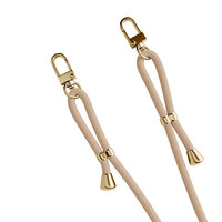 Casimoda iPhone 17 Pro Max hoesje met beige koord - Golden wildcat