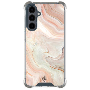 Casimoda Samsung Galaxy A17 shockproof hoesje - Marmer waves