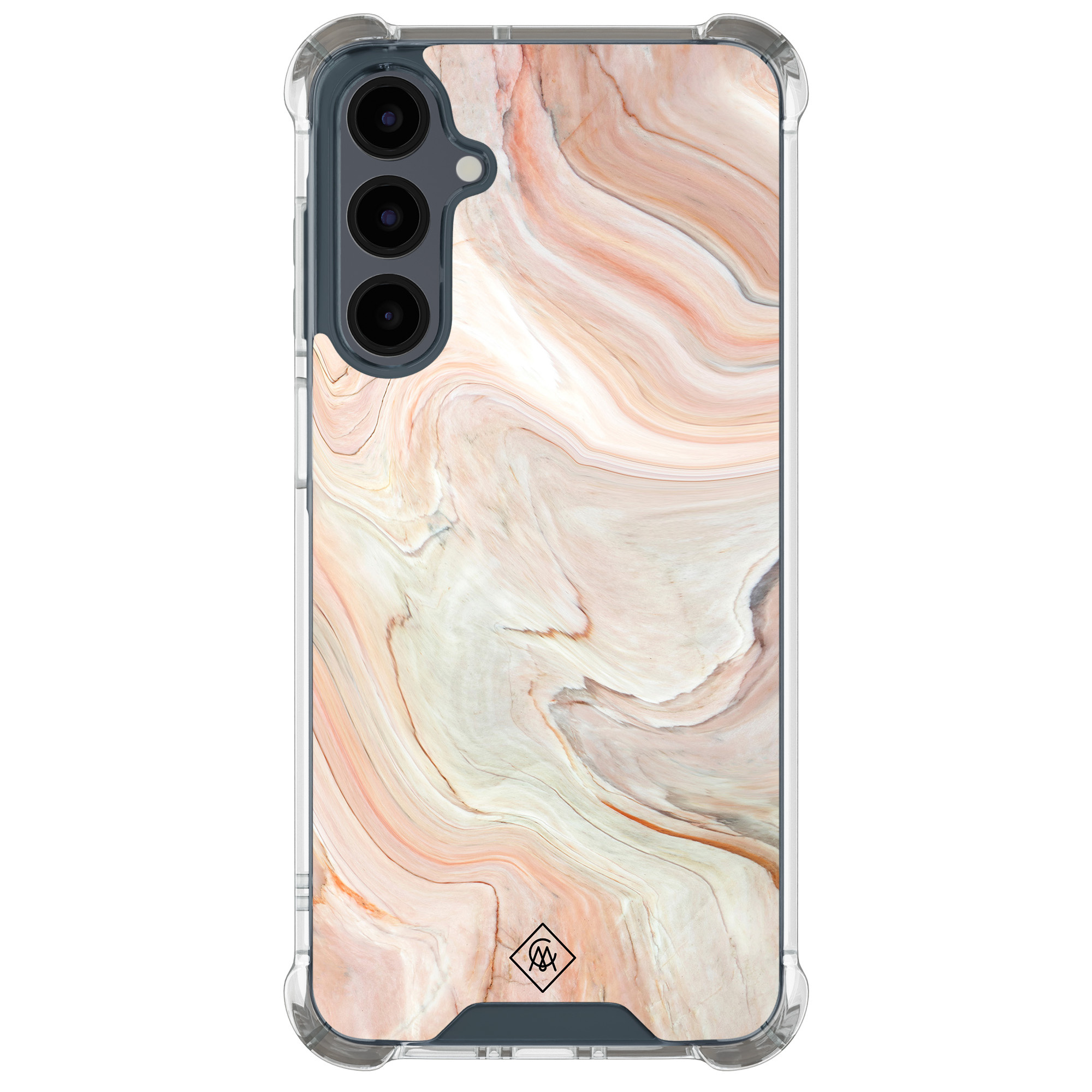 Samsung Galaxy A17 shockproof hoesje Marmer waves