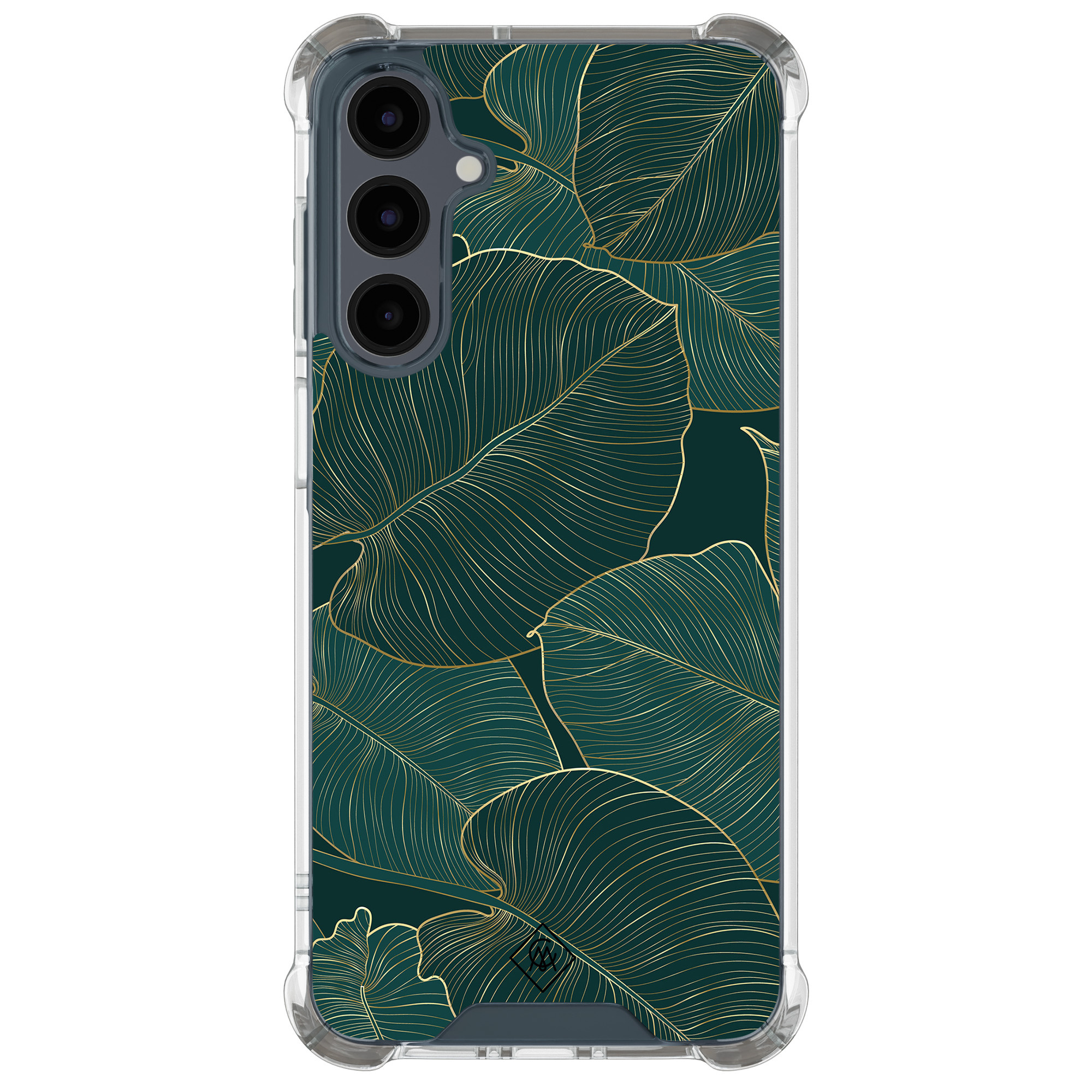 Samsung Galaxy A17 shockproof hoesje Monstera leaves