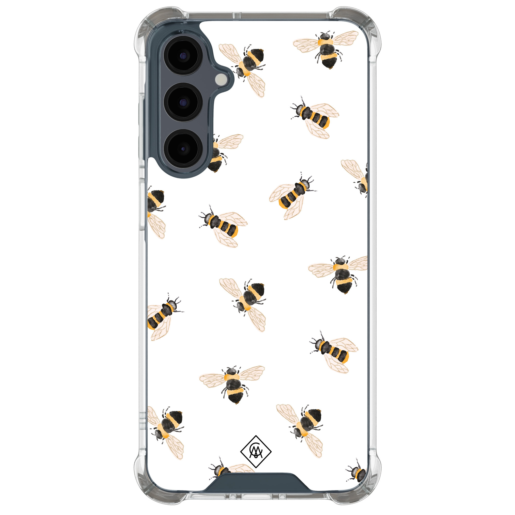 Samsung Galaxy A17 shockproof hoesje Bee happy