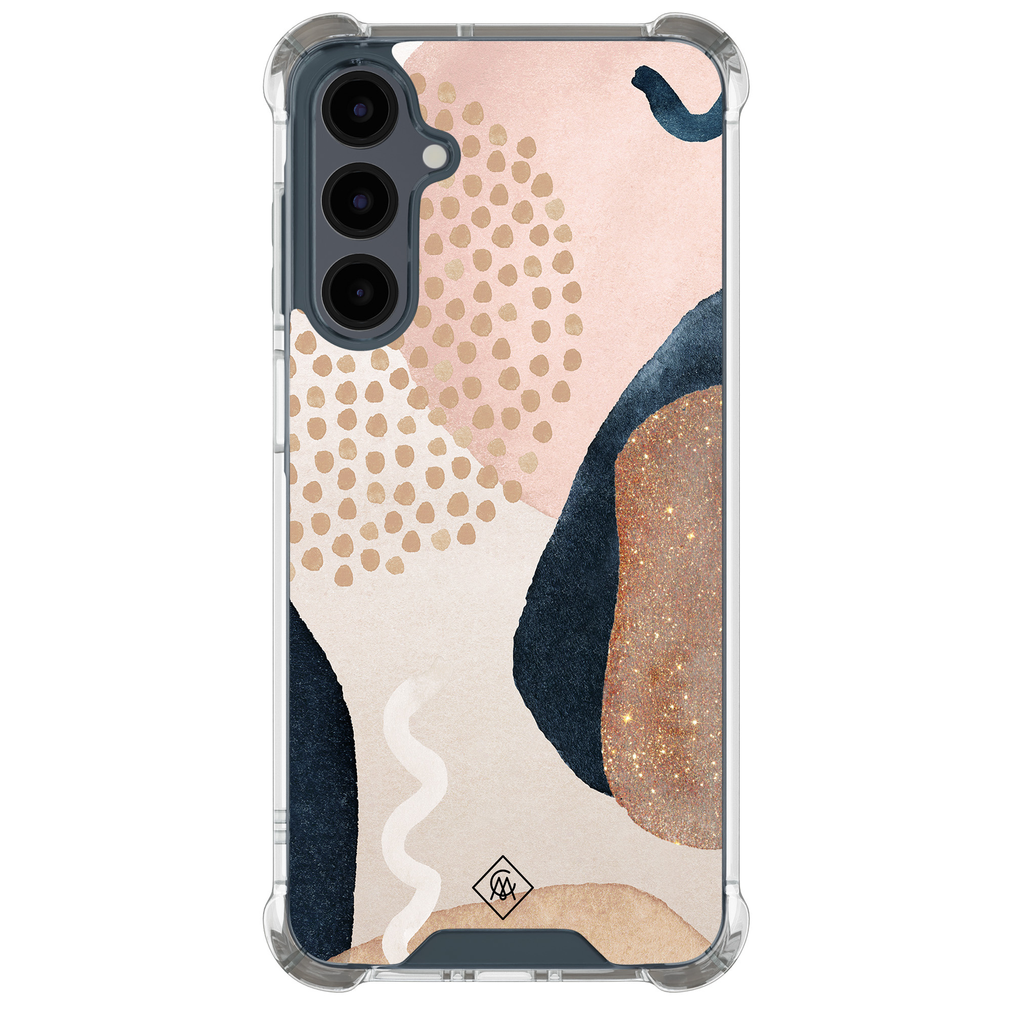 Samsung Galaxy A17 shockproof hoesje Abstract dots