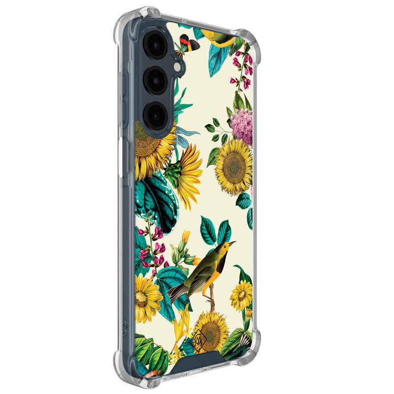 Casimoda Samsung Galaxy A17 shockproof hoesje - Sunflowers