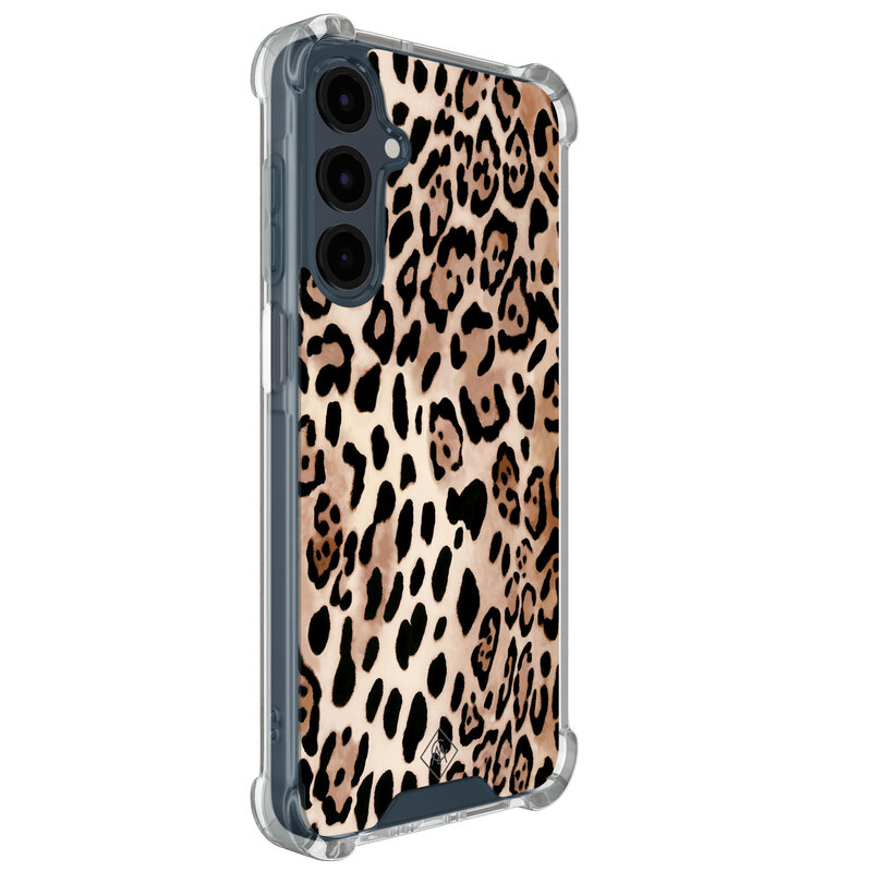 Casimoda Samsung Galaxy A17 shockproof hoesje - Golden wildcat