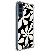 Casimoda Samsung Galaxy A17 shockproof hoesje - Noir bloom