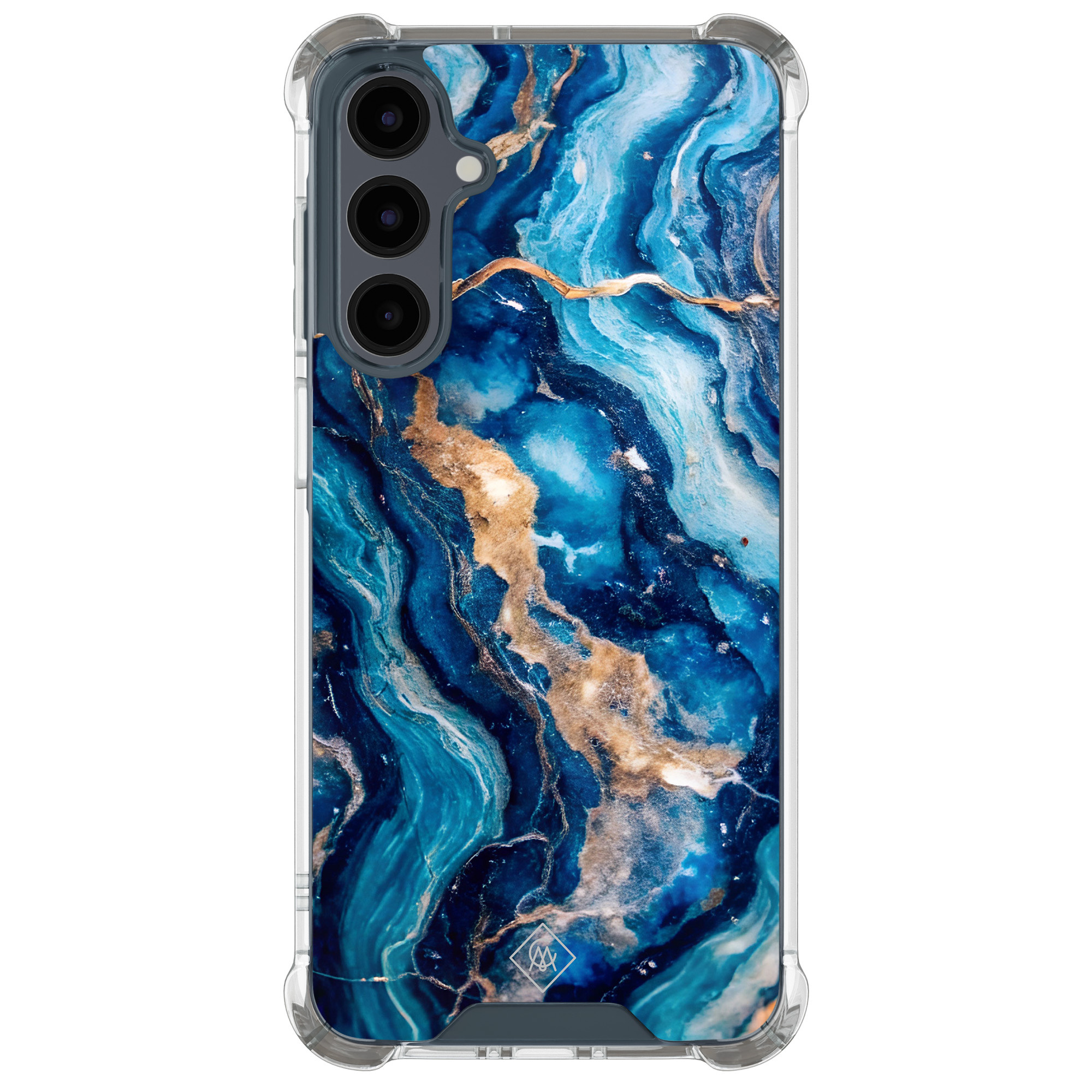Samsung Galaxy A17 shockproof hoesje Ocean marble