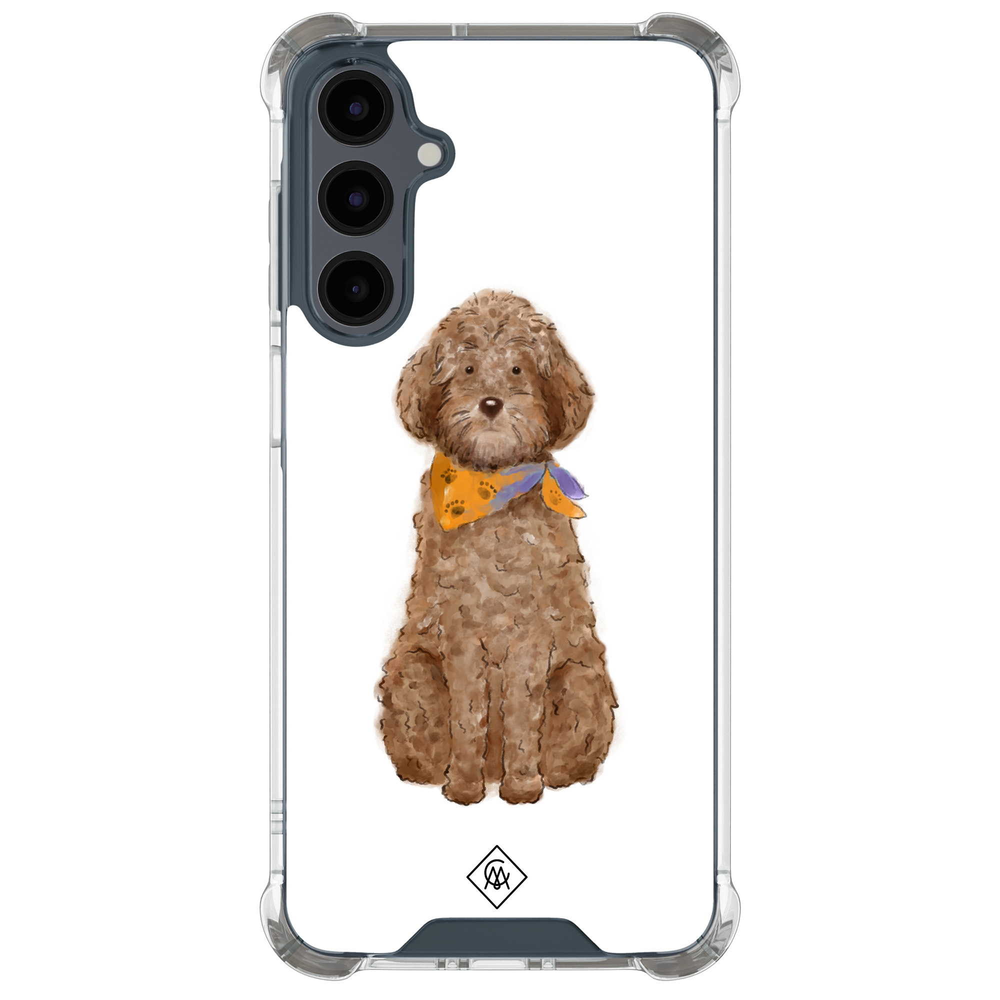 Samsung Galaxy A17 shockproof hoesje Labradoodle