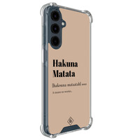 Casimoda Samsung Galaxy A17 shockproof hoesje - Hakuna matata