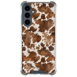 Casimoda Samsung Galaxy A17 shockproof hoesje - Koeienprint