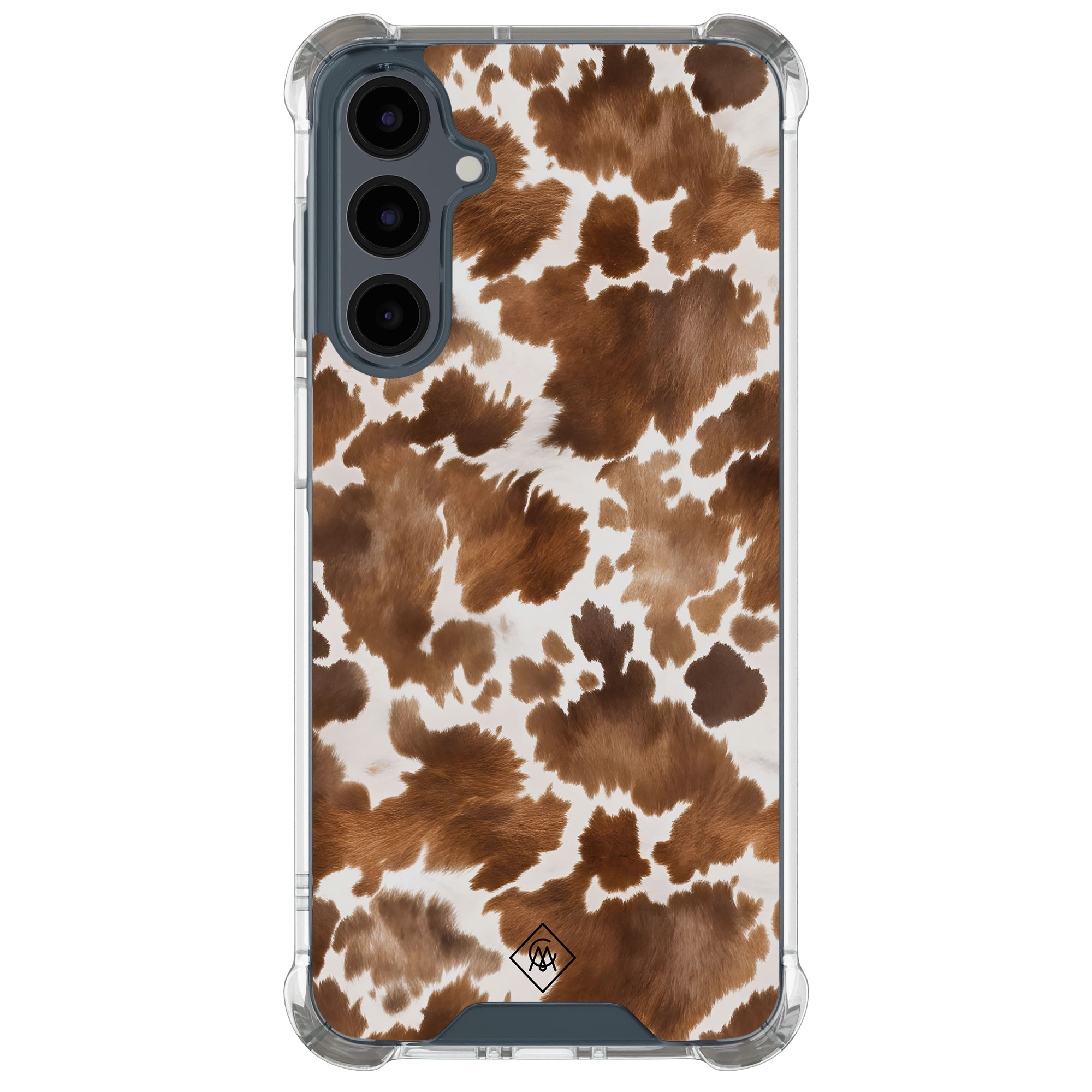 Samsung Galaxy A17 shockproof hoesje Koeienprint