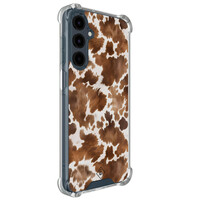 Casimoda Samsung Galaxy A17 shockproof hoesje - Koeienprint