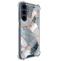 Casimoda Samsung Galaxy A17 shockproof hoesje - Azure Geo