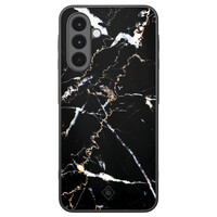 Casimoda Samsung Galaxy A17 hoesje - Marmer zwart