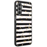 Casimoda Samsung Galaxy A17 hoesje - Hart streepjes