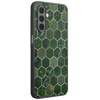 Casimoda Samsung Galaxy A17 hoesje - Kubus groen