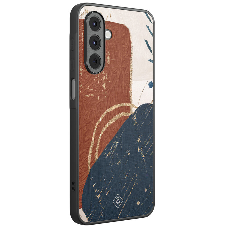 Casimoda Samsung Galaxy A17 hoesje - Abstract terracotta