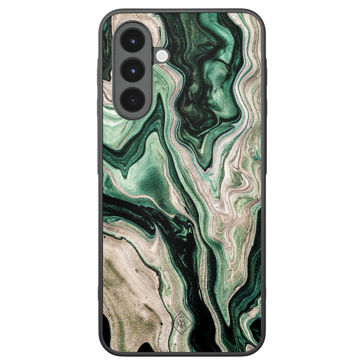 Samsung Galaxy A17 hoesje Green waves