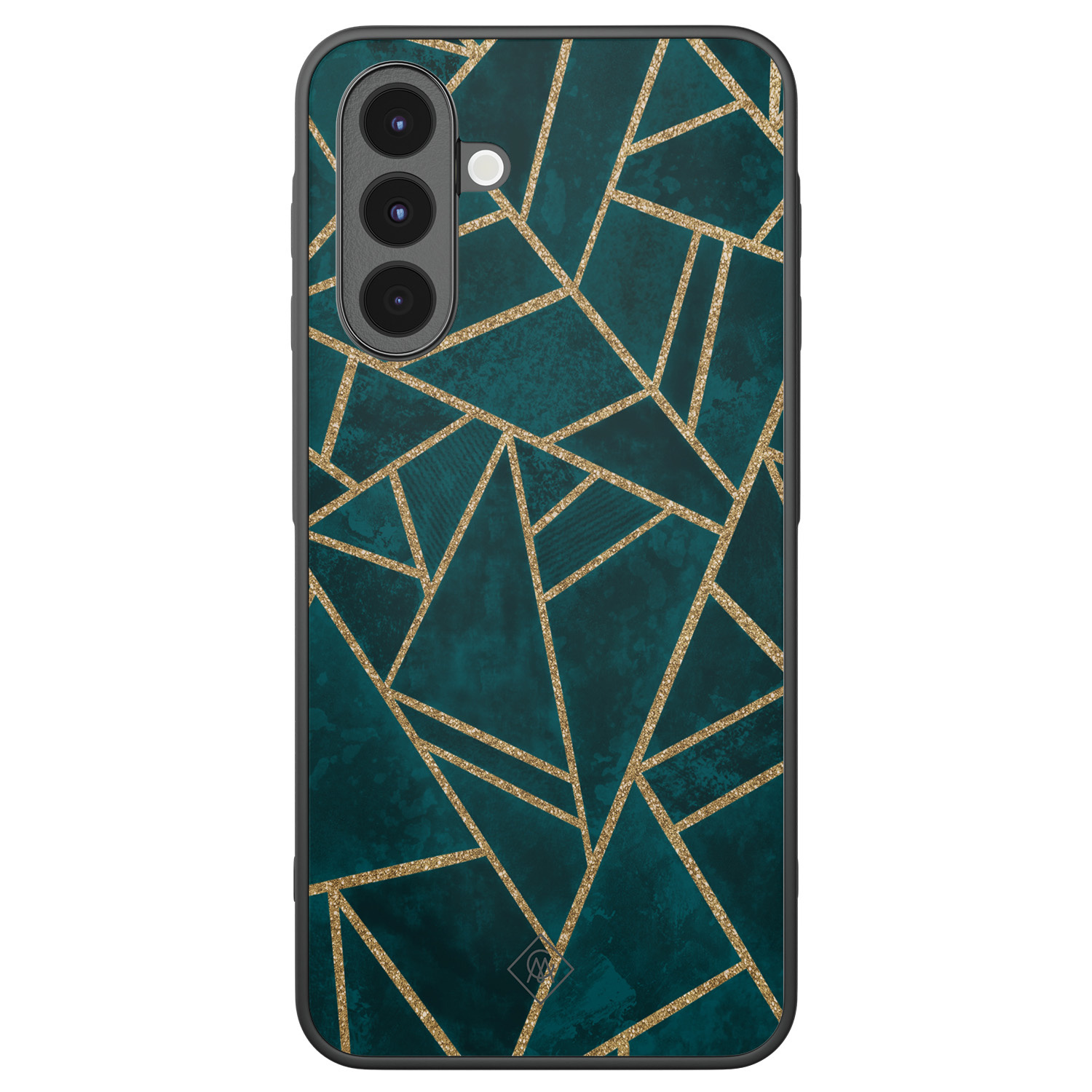 Samsung Galaxy A17 hoesje Blue shapes