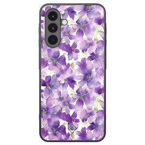 Casimoda Samsung Galaxy A17 hoesje - Floral violet