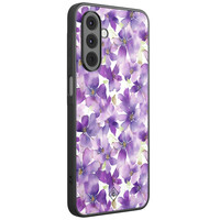 Casimoda Samsung Galaxy A17 hoesje - Floral violet