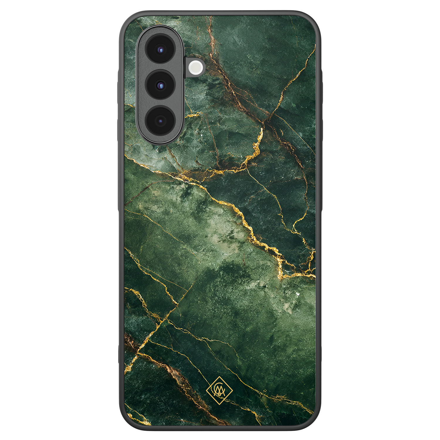 Samsung Galaxy A17 hoesje Emerald marble