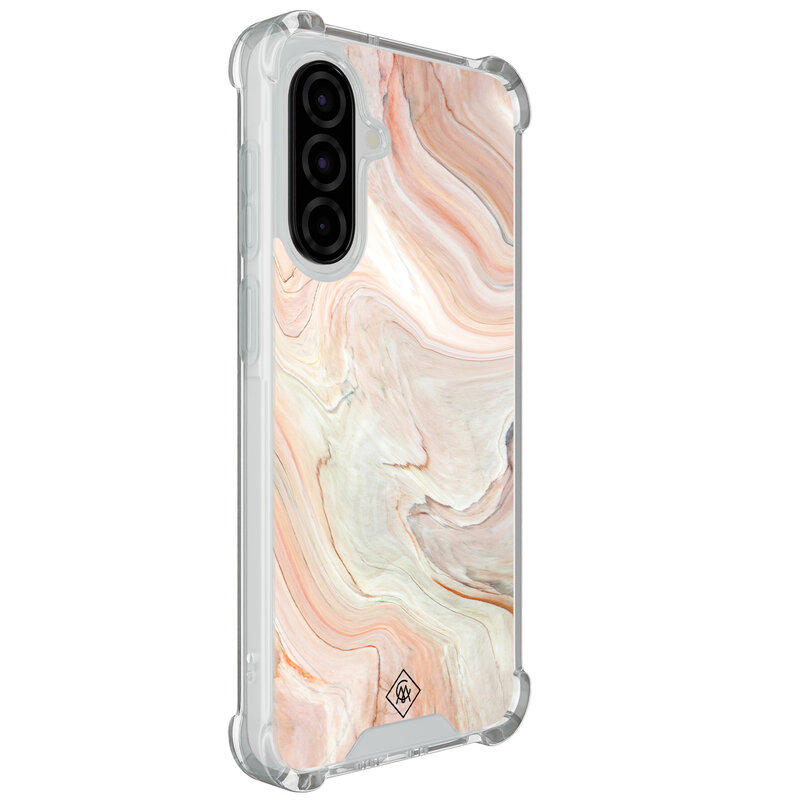 Casimoda Samsung Galaxy A57 shockproof hoesje - Marmer waves