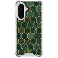 Casimoda Samsung Galaxy A57 shockproof hoesje - Kubus groen