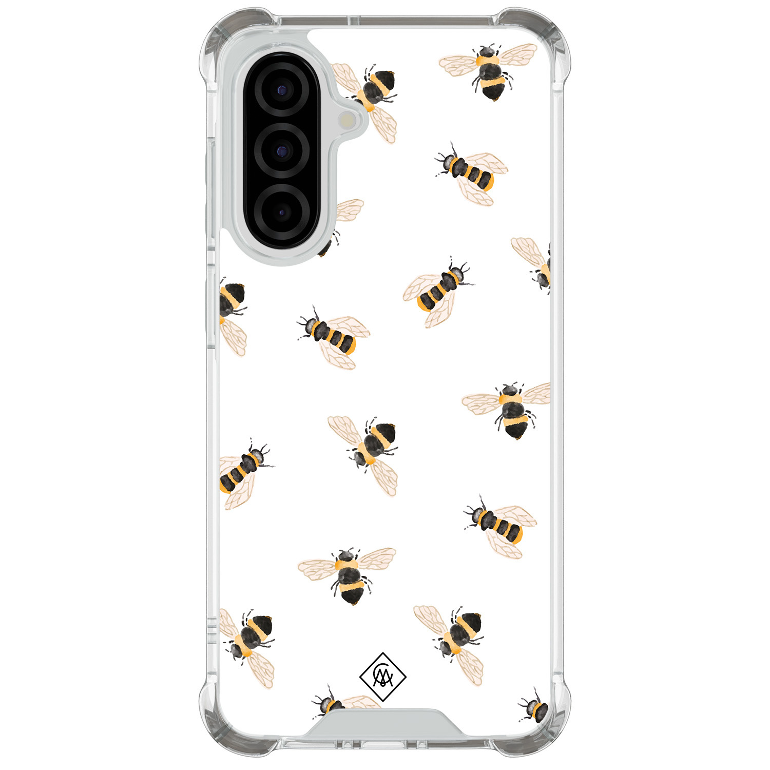 Samsung Galaxy A57 shockproof hoesje Bee happy