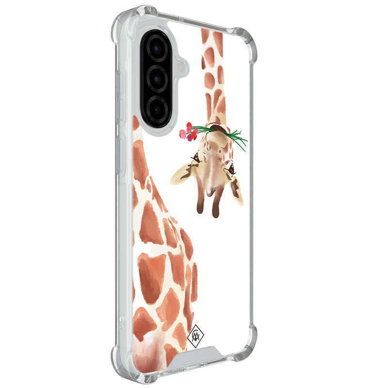 Casimoda Samsung Galaxy A57 shockproof hoesje - Giraffe