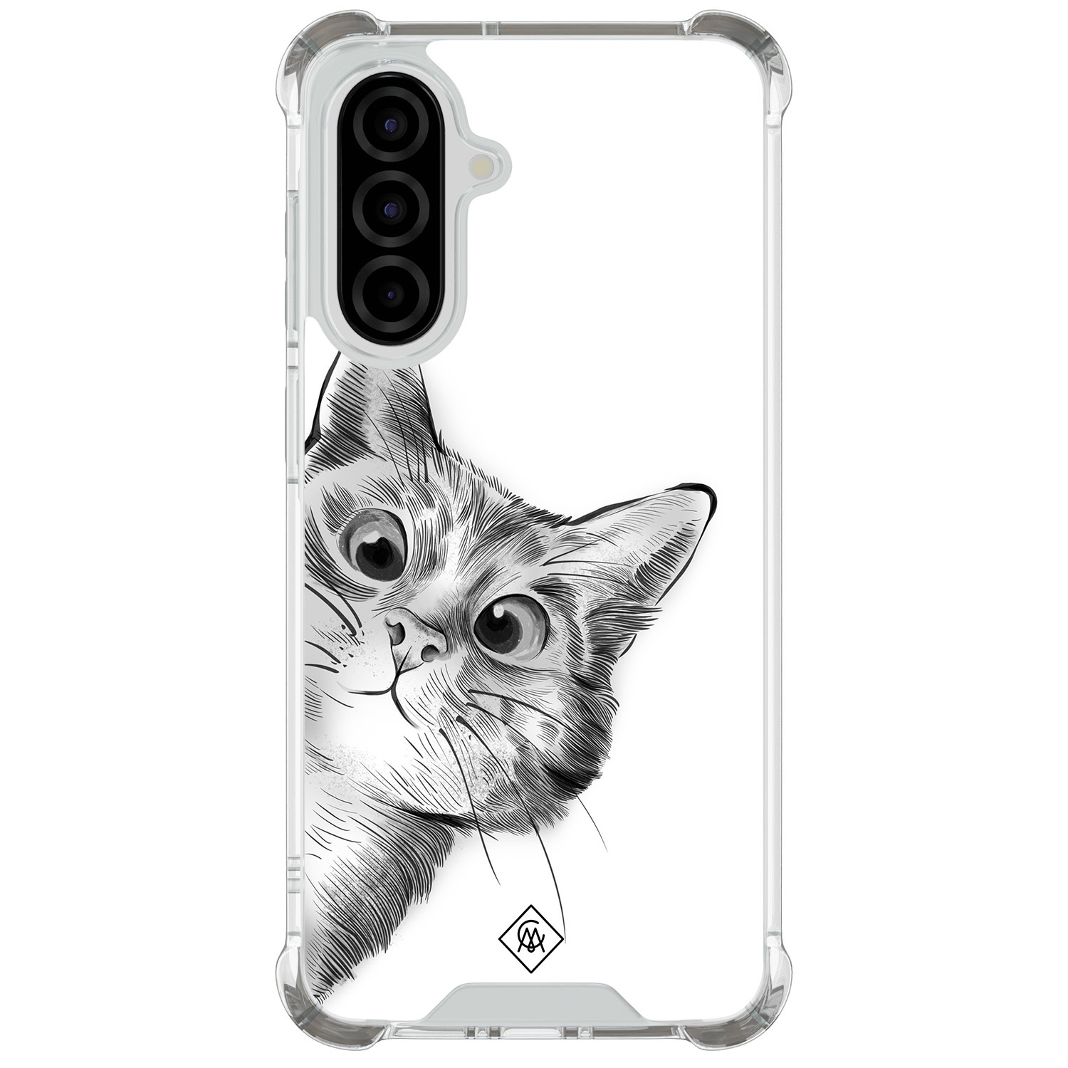 Samsung Galaxy A57 shockproof hoesje Kat kiekeboe