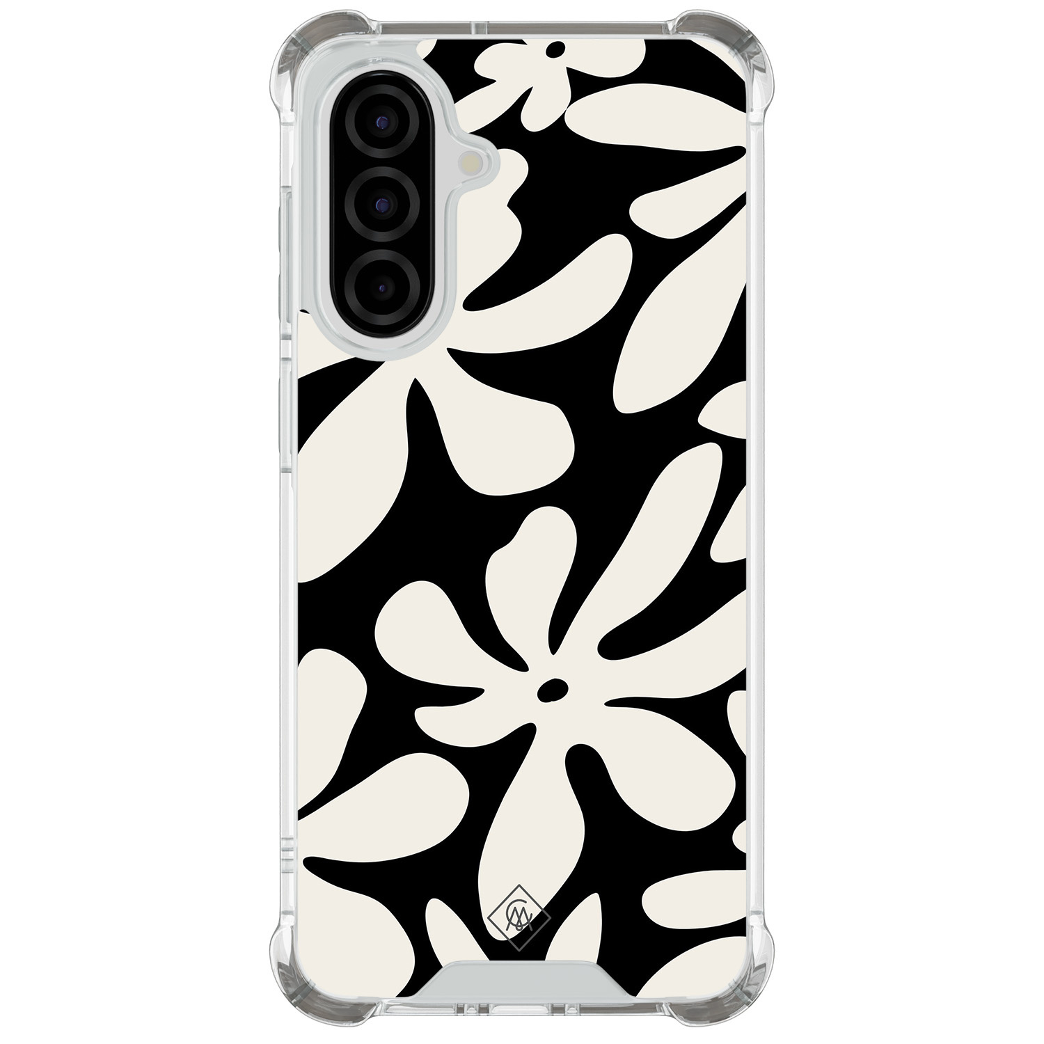 Samsung Galaxy A57 shockproof hoesje Noir bloom