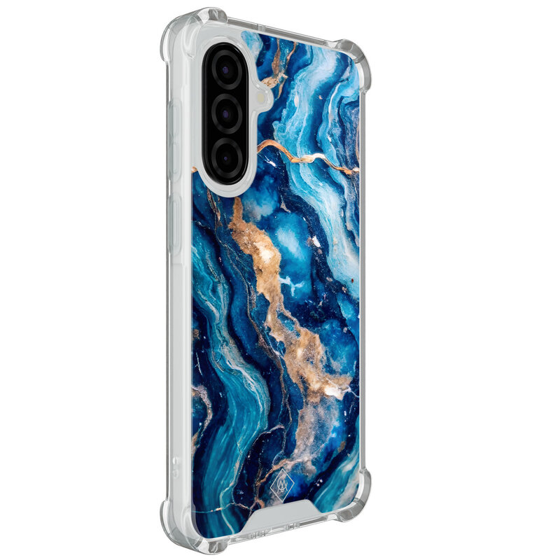 Casimoda Samsung Galaxy A57 shockproof hoesje - Ocean marble
