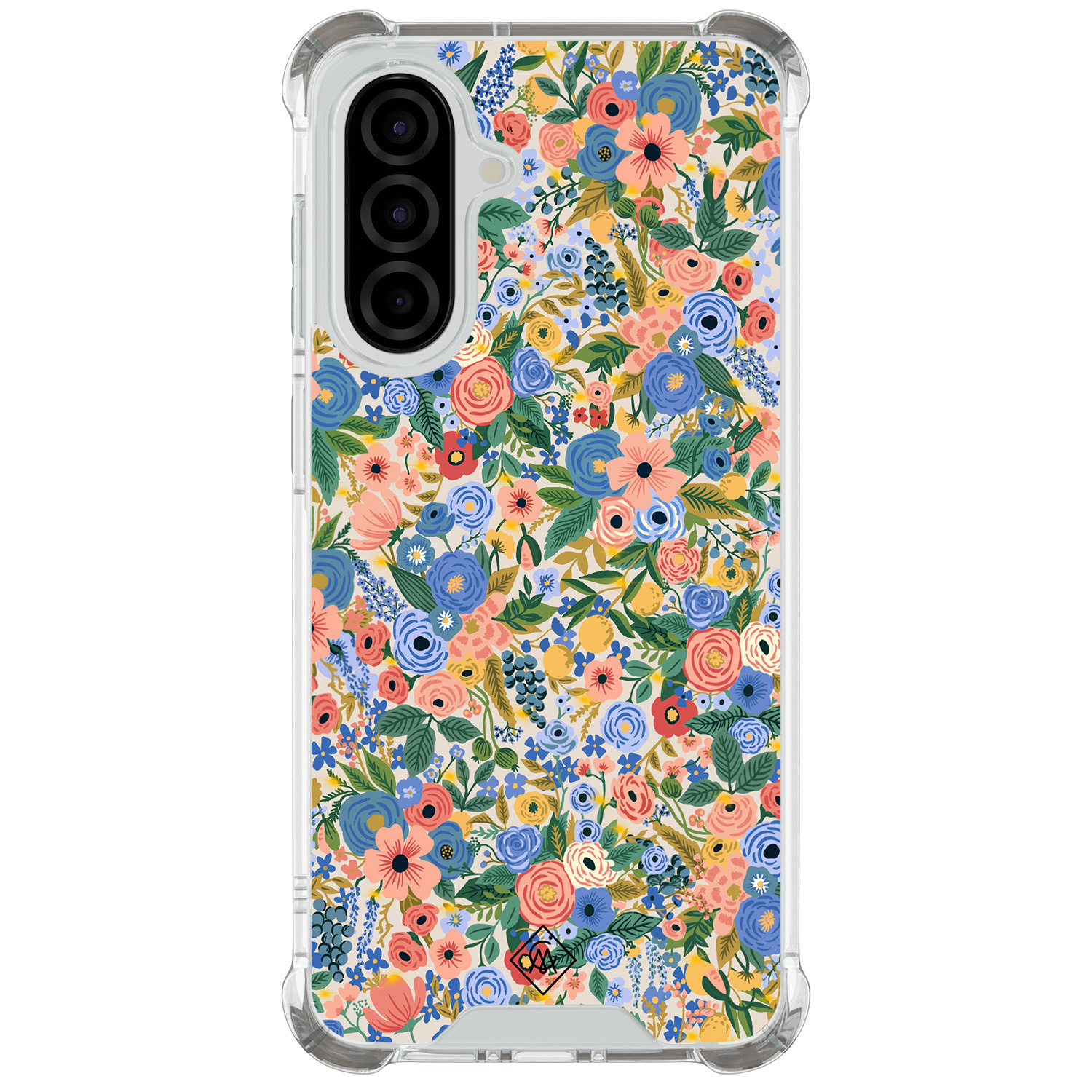 Samsung Galaxy A57 shockproof hoesje Blue gardens