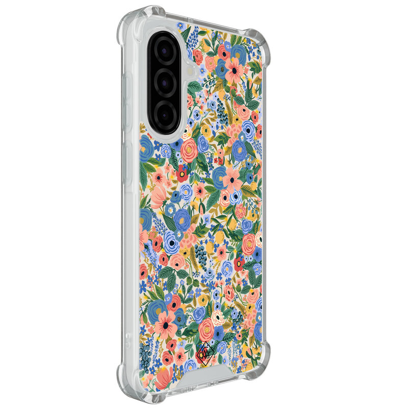 Casimoda Samsung Galaxy A57 shockproof hoesje - Blue gardens