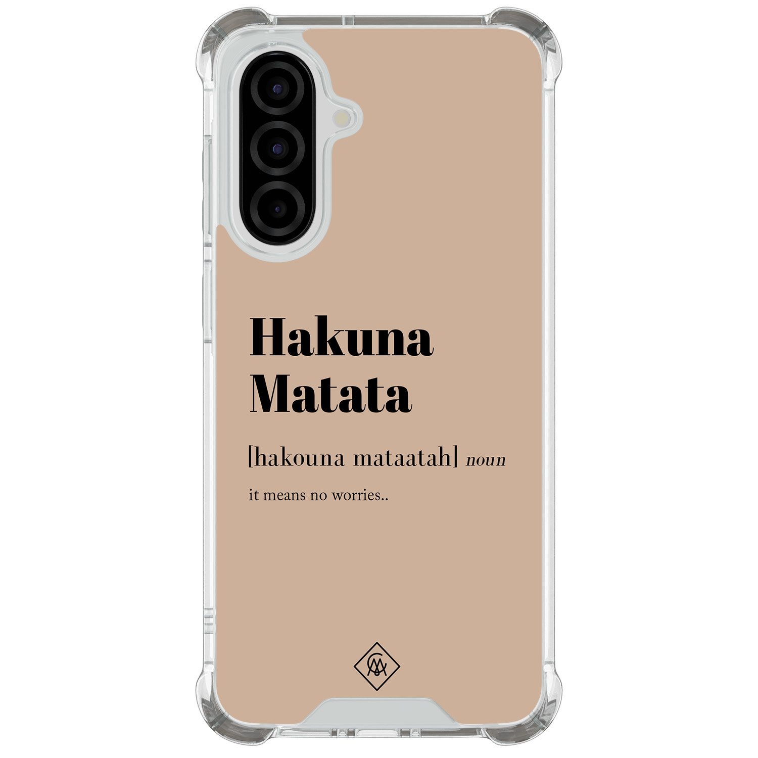 Samsung Galaxy A57 shockproof hoesje Hakuna matata