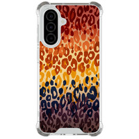 Casimoda Samsung Galaxy A57 shockproof hoesje - Luipaard kleurrijk