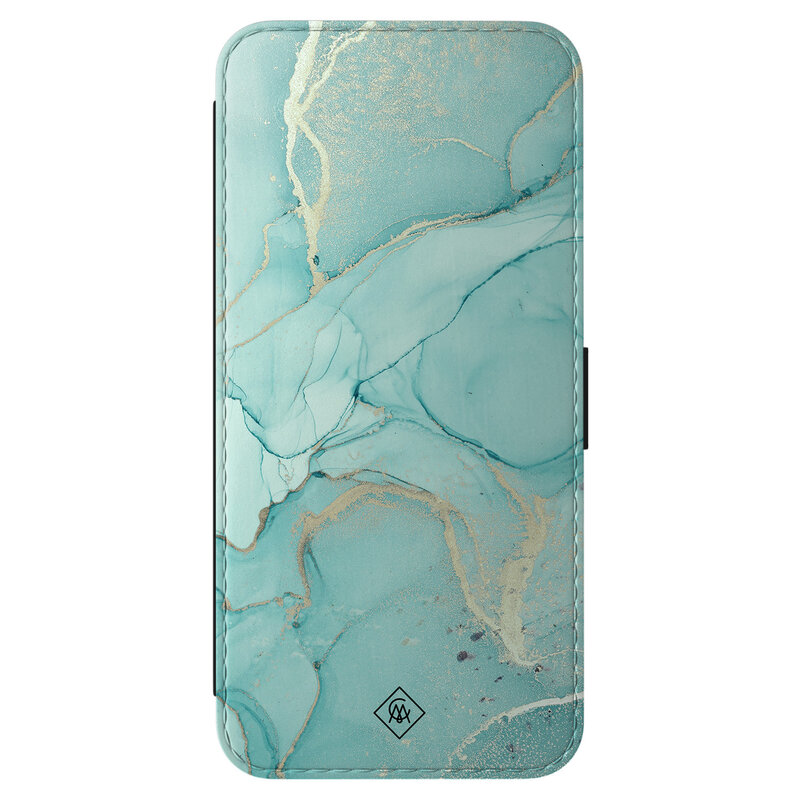 Casimoda Samsung Galaxy A57 flipcase - Touch of mint