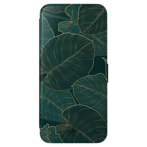 Casimoda Samsung Galaxy A57 flipcase - Monstera leaves
