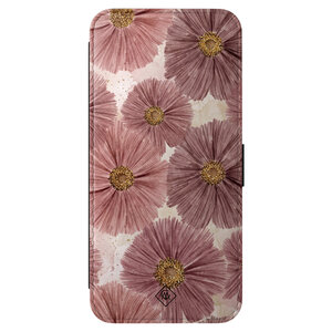 Casimoda Samsung Galaxy A57 flipcase - Pink bloom