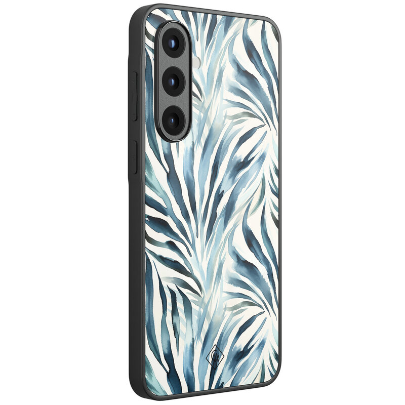 Casimoda Samsung Galaxy A57 glazen hardcase - Japandi waves