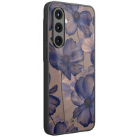 Casimoda Samsung Galaxy A57 glazen hardcase - Twilight petals