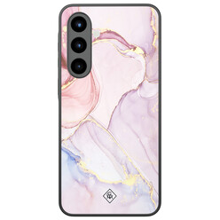 Casimoda Samsung Galaxy A57 glazen hardcase - Purple sky