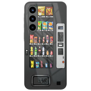 Casimoda Samsung Galaxy A57 glazen hardcase - Snoepautomaat