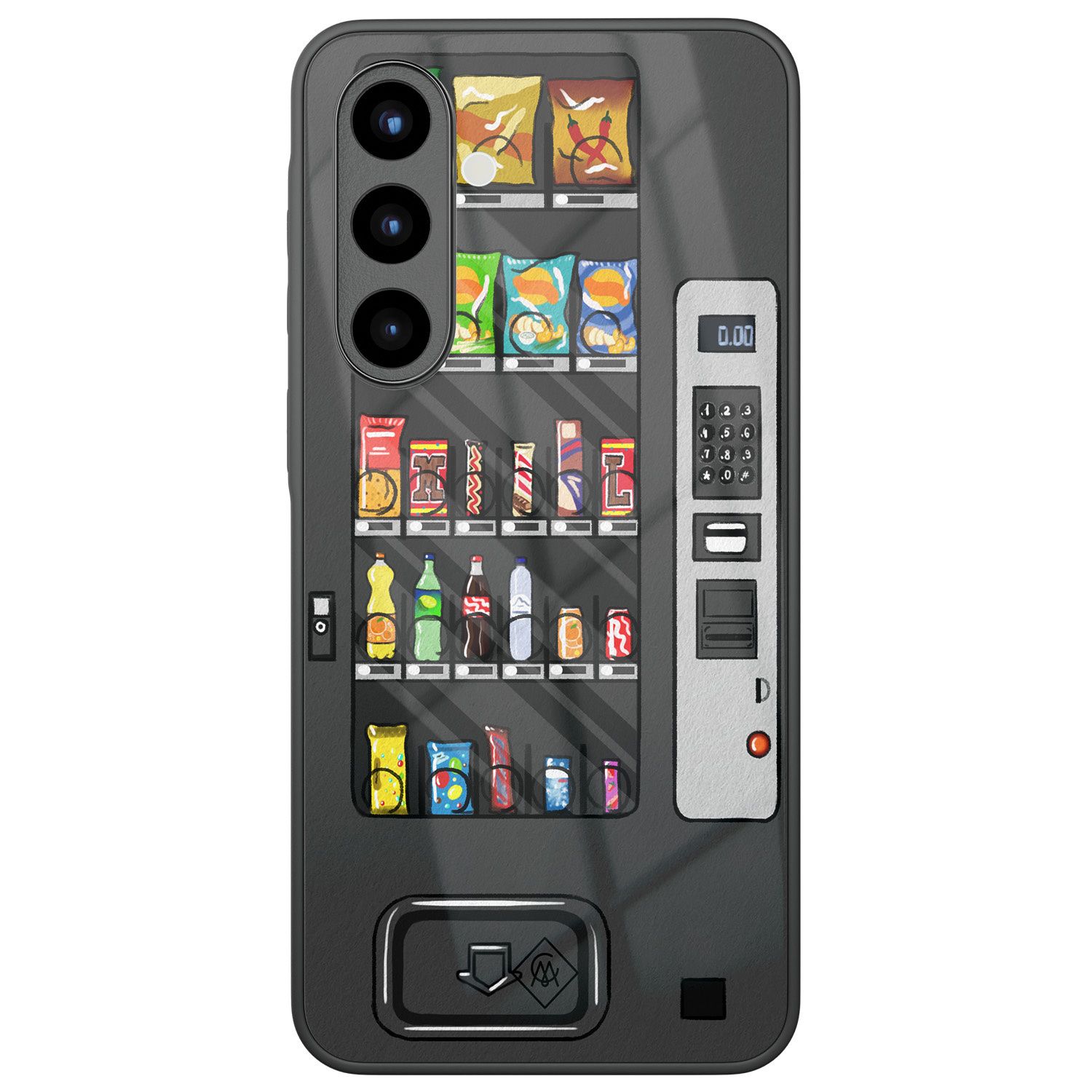 Samsung Galaxy A57 glazen hardcase Snoepautomaat