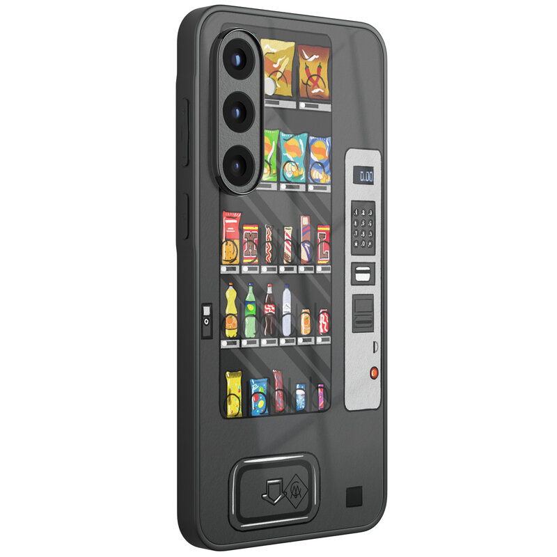 Casimoda Samsung Galaxy A57 glazen hardcase - Snoepautomaat
