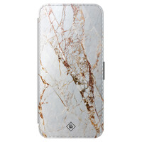 Casimoda Samsung Galaxy S25 FE flipcase - Marmer goud