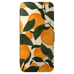 Casimoda Samsung Galaxy S25 FE flipcase - Orange garden